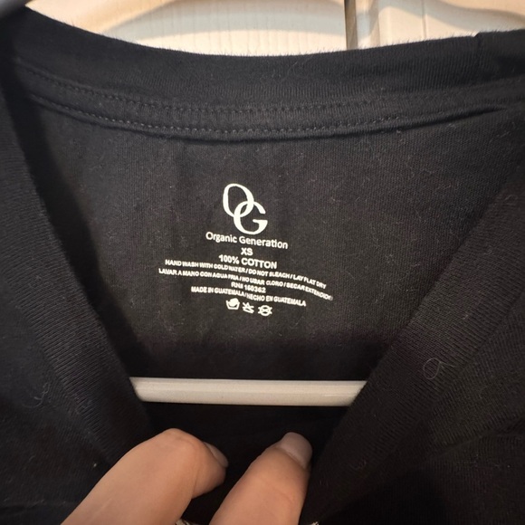 Black T-Shirt with Floral Boot Design - Picture 3 of 3